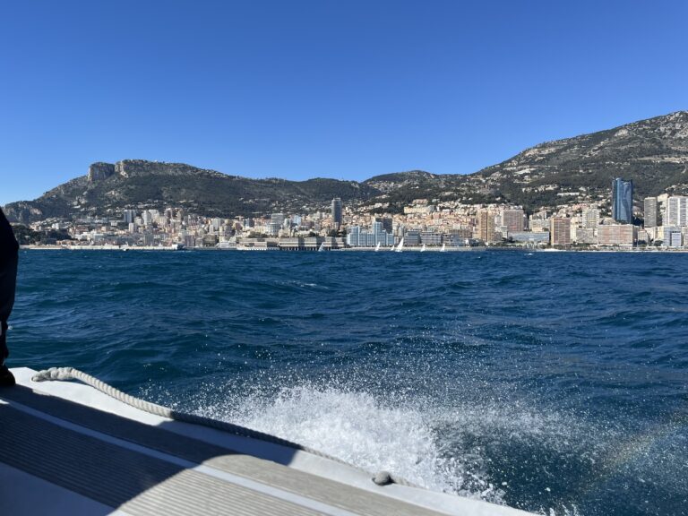 Segeln vor Monte Carlo