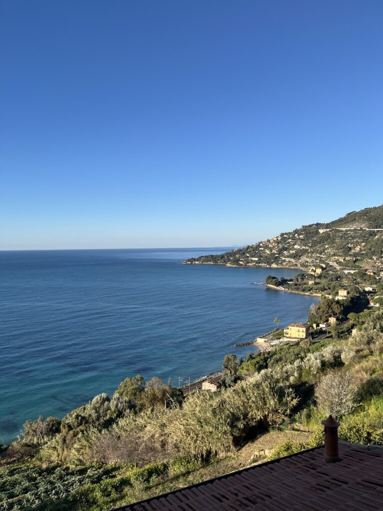 Der erste Morgen in Italien