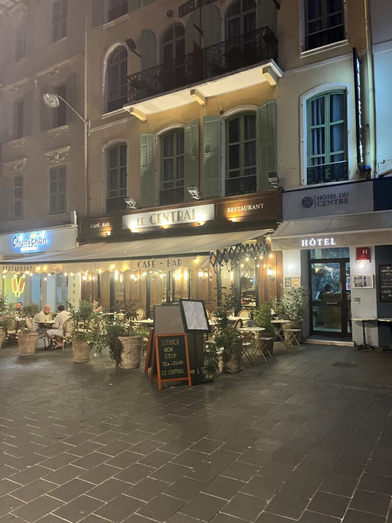zurück in Nizza