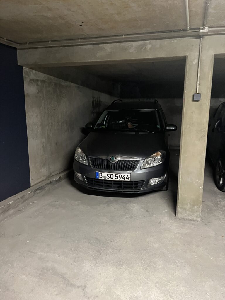 Auto abgeholt