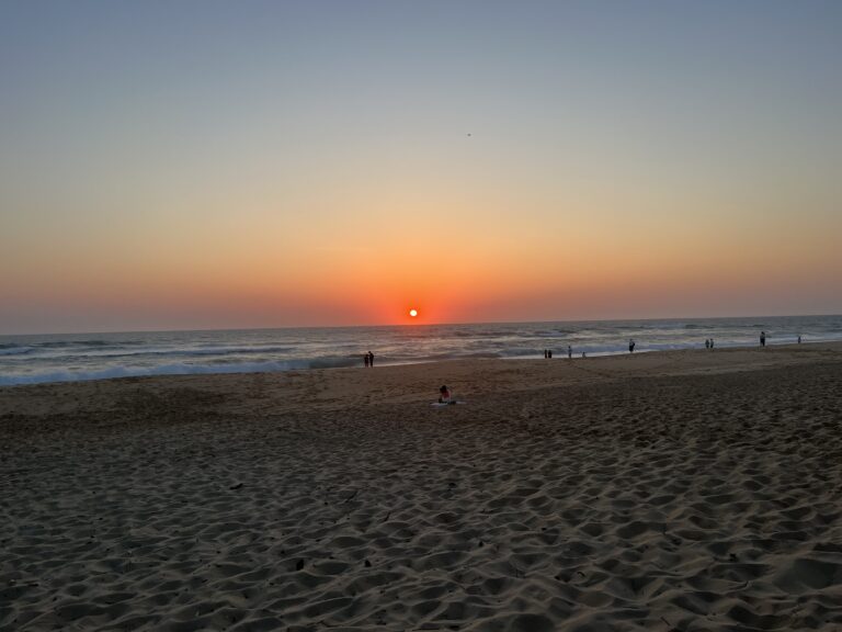 Sonnenuntergang am Atlantik